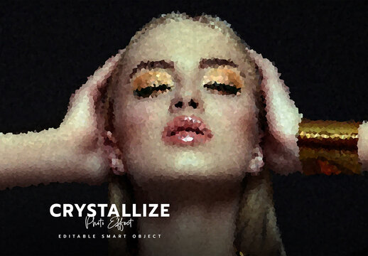 Crystallize Photo Effect