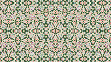 Trendy geometric floral abstract luxury pattern design.