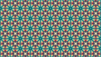 Trendy geometric floral abstract luxury pattern design.