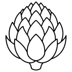 vector illustration of a lotus flower