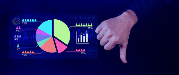 Market research and marketing analysis with Ai technology. customer surveys and statistics....