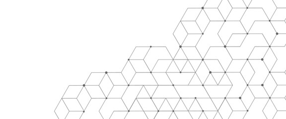 Vector creative idea of modern design triangles pattern geometric background