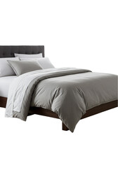 Isolated Bedding In Cozy Bedroom With Pillows Comfort And Relaxation