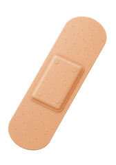 Realistic Illustration of Adhesive Bandage Medical First Aid Health Care