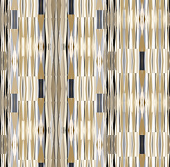 Fototapeta premium Earthy Stripes Grey Beige and Cream Seamless Repeat