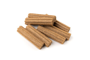 Rawhide chew sticks for dogs, oral care hygiene dog food, pressed collagen dry kibble