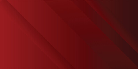 Fototapeta premium Red line with white architecture futuristic background minimal concept vector illustration subtle design.