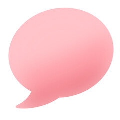 Speech Bubble Pink Gradient PNG Clipart - Soft Pink Gradient Shapes Collection | Speech & Thought Bubble PNG