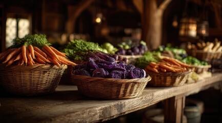 Fototapeta premium array of fresh vegetables