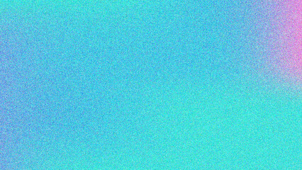 Textured abstract background featuring gradients of blue teal and pink noise effect