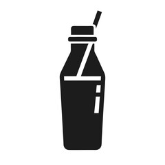 Bottle or Cold drinks vector on white background