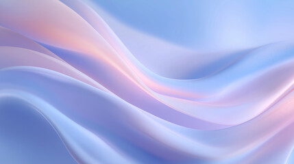Fototapeta premium Soft Flowing Abstract Composition in Pastel Hues