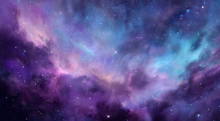 Naklejka premium abstract space background