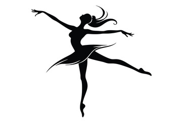 ballet dancer silhouette
