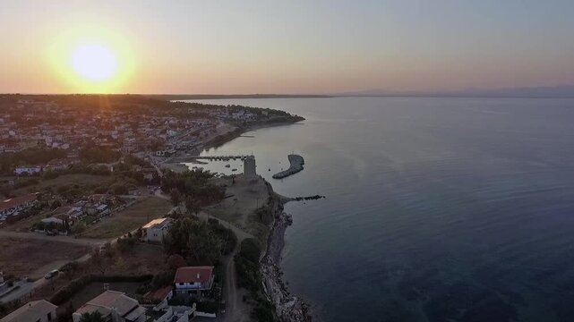 Stunning Kassandra Coastline Near Nea Fokea, Chalkidiki, Greece