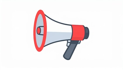 Simple Megaphone Illustration
