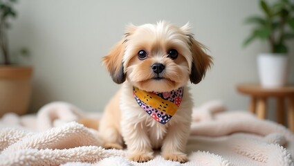 portrait of a small dog