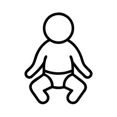 a baby icon