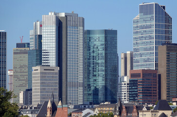 Hochhaeuser in Frankfurt © Fotolyse