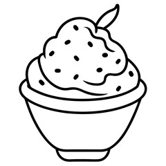 ice cream in a cup