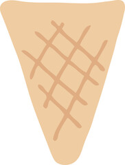 아이스크림콘_콘부분01 (일러스트)