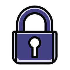 vector lock icon
