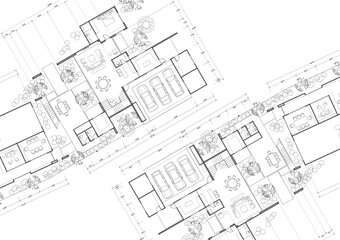 Write a blueprint architecture for building.