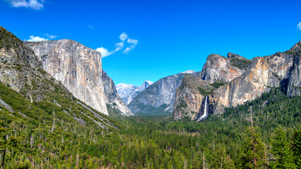 Tunnel View, Yosemite, California, America