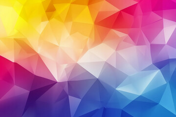Obraz premium Colorful Polygon Abstract Background