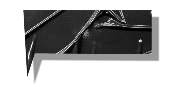 Black speech bubble crumpled paper isolated on transparent background