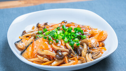 鮭の和風あんかけ煮