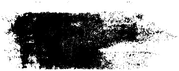 Paint Brush Thin Background High Detail Abstract Vector Background. Black Paint Brush Art Wall