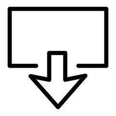 Fototapeta premium upload vector icon