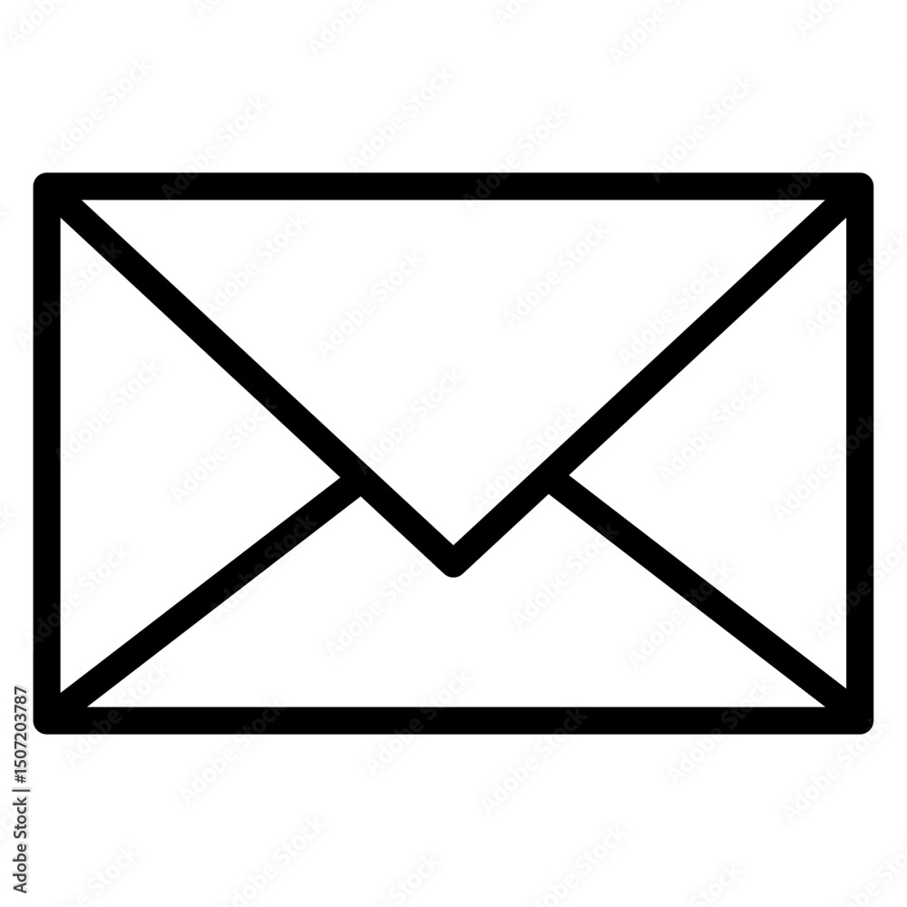 Poster message vector icon