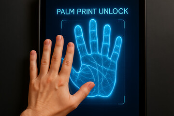 An advanced device that can only be unlocked by scanning a human palm