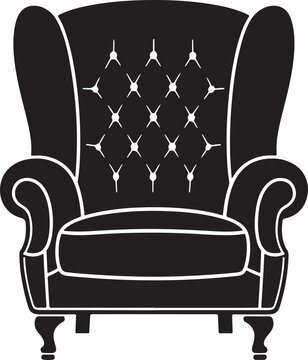 recommend clip art: chair silhouette vector, armchair silhouette 