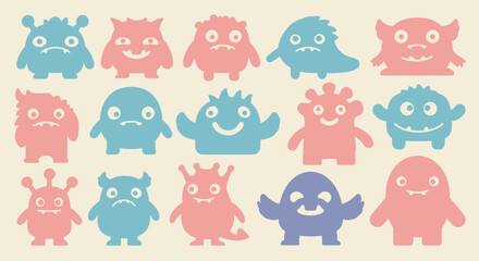 Fototapeta premium seamless pattern with funny animals
