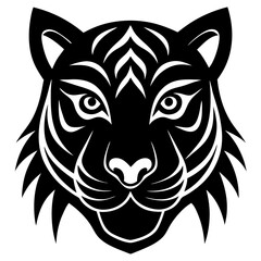 Obraz premium head of a tiger