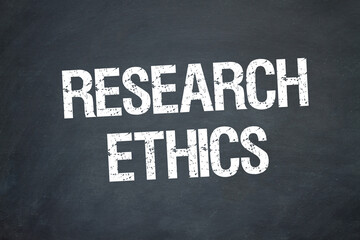 Obraz premium Research ethics 
