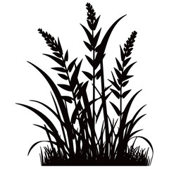 grass, nature, plant,leaf,ambush isolated vector 