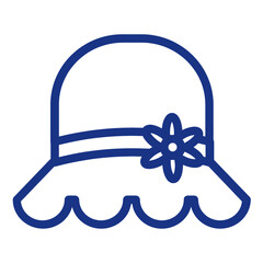 baby-hat-vector icon