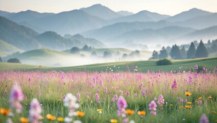 Naklejka premium Cosmos flower fields 