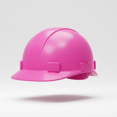 Fototapeta premium 3D Construction Helmet in Stylized Design