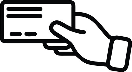 Minimal Line Icon Representing Finance, Banking, and Investment Concepts