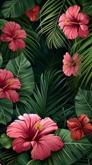 Fototapeta premium Elegant Blooms