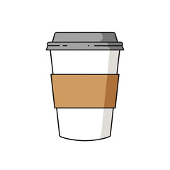 Coffee cup vector icon set. Cups of coffee tea symbol collection. Vector Illustration.