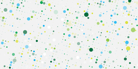 Bubbles Circle Dots Unique Green Bright Vector Background vector eps 10