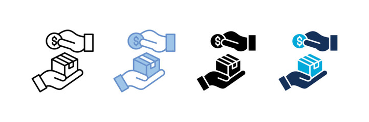 Trade In Icon Set Multiple Style Collection