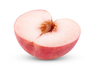 Pink Peach isolated on transparent png
