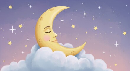 moon and stars